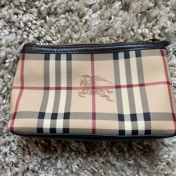 Burberry Bags Burberry Cosmetic Casemakeup Bag Poshmark